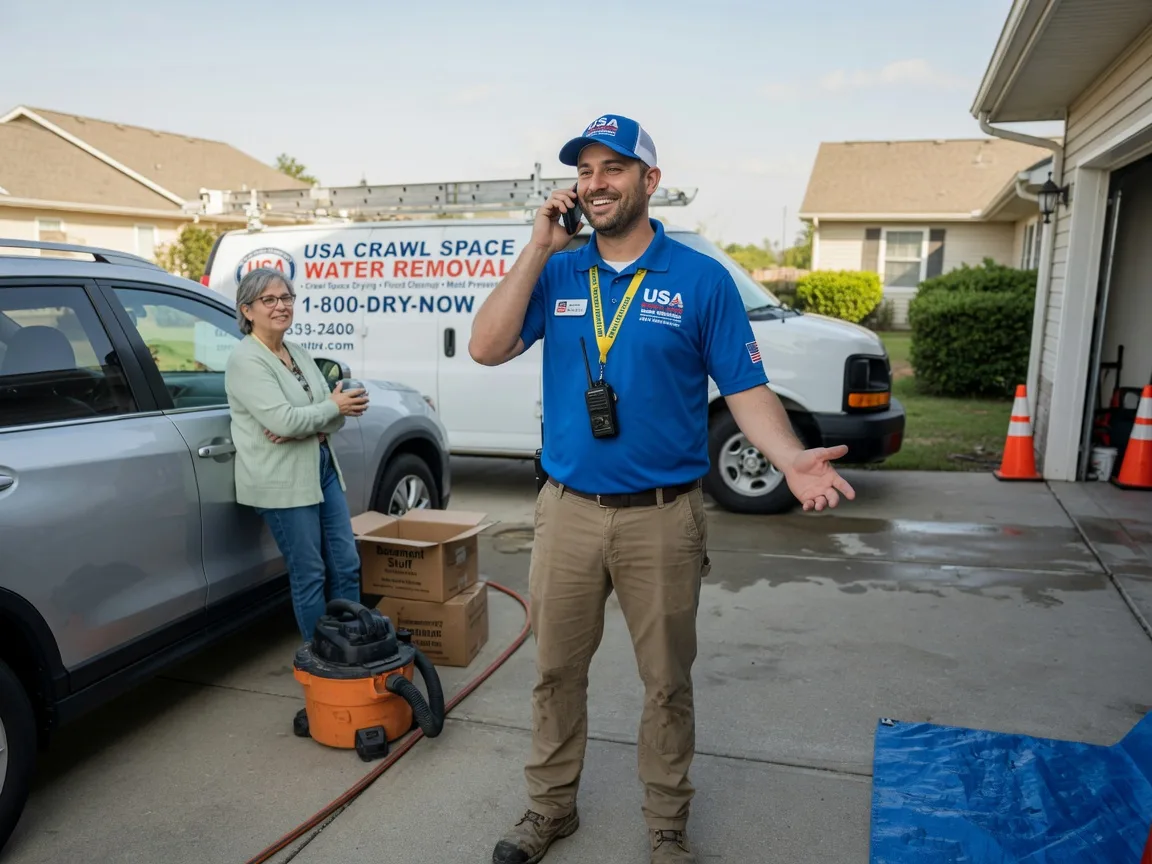Crawl Space Water Removal Brohman, MI FAQs